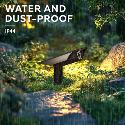 Calex Padoa Solar Garden spot - 2 Pack - Black