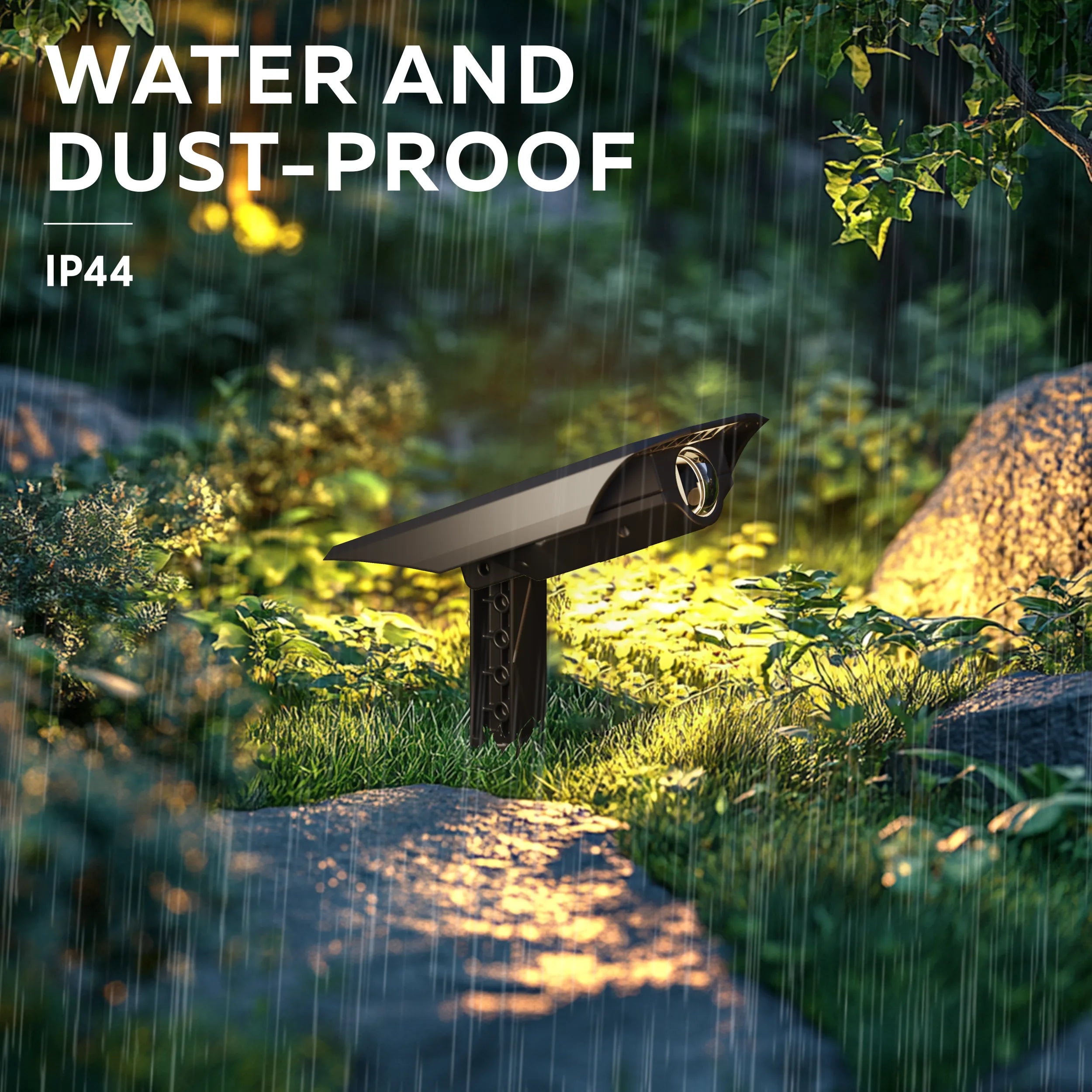 Calex Padoa Solar Garden spot - 2 Pack - Black