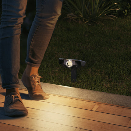 Calex Padoa Solar Garden spot - 2 Pack - Black