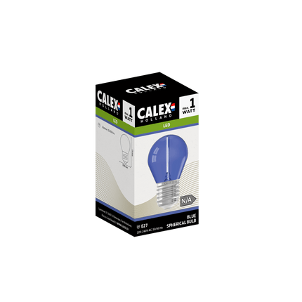 Calex Party Bulb - E27 - G45 - Blue