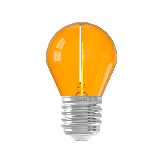 Calex Party Bulb - E27 - G45 - Orange