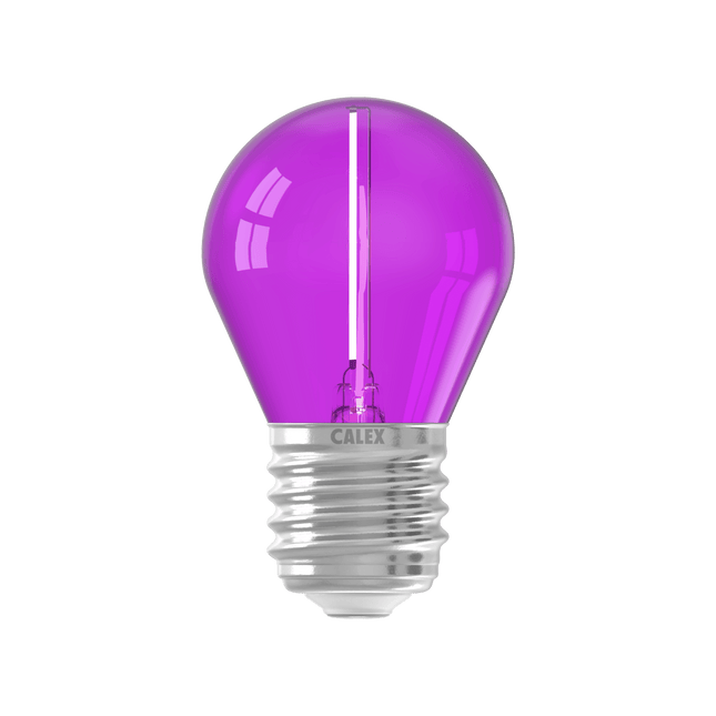 Calex Party Bulb - E27 - G45 - Purple