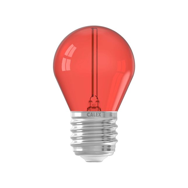 Calex Party Bulb - E27 - G45 - Red