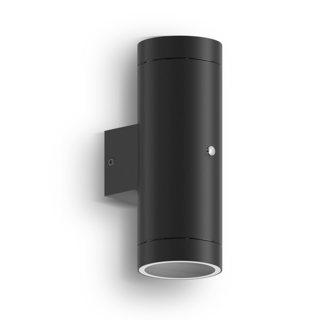 Calex Pavia Wall Light - 2x GU10 - Black