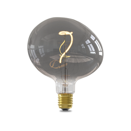 Calex - Pebble - Flex filament - E27 - Titanium