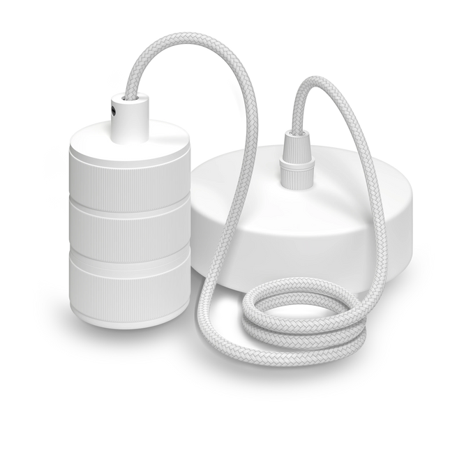 Calex Pendant Light - E27 - White