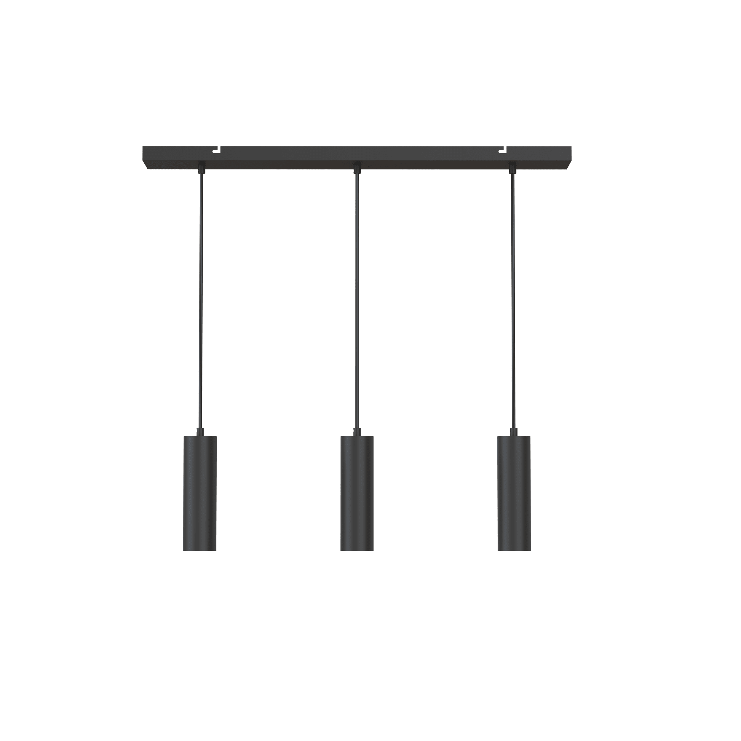 Calex Pendel 3 Lights - GU10 - Black