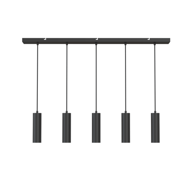 Calex Pendel 5 Lights - GU10 - Black
