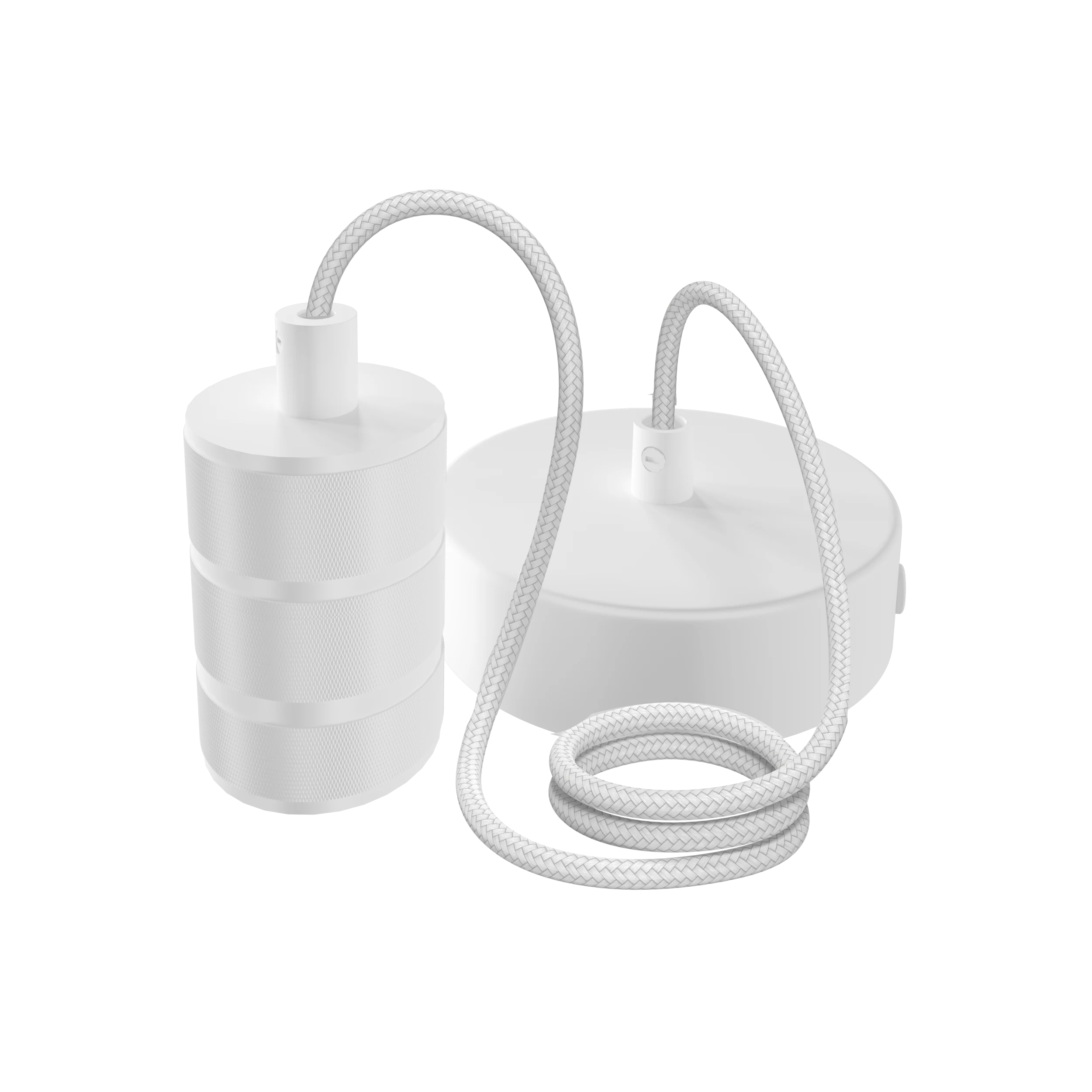 Calex Retro Pendant - E27 - 150cm - White