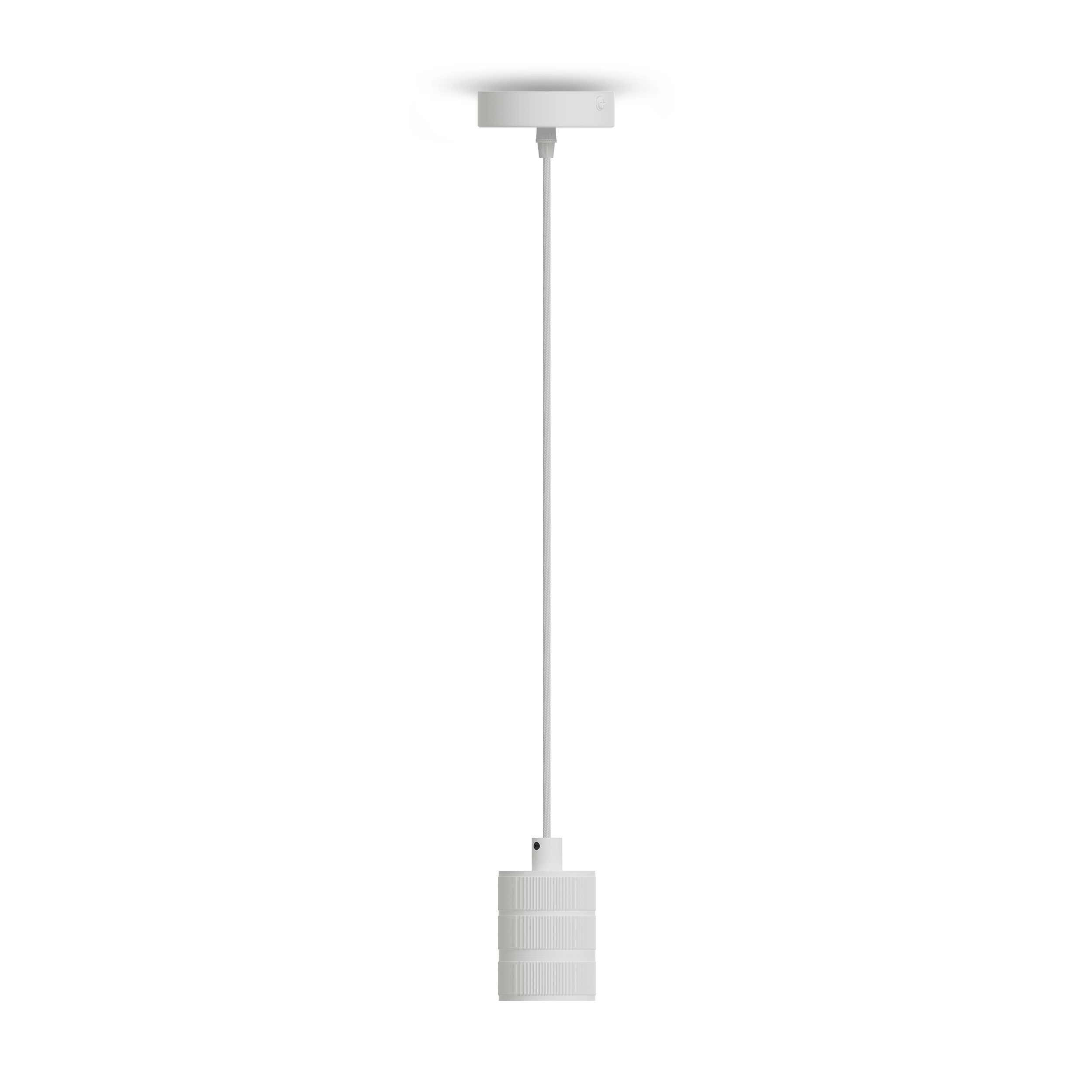 Calex Retro Pendant - E27 - 150cm - White
