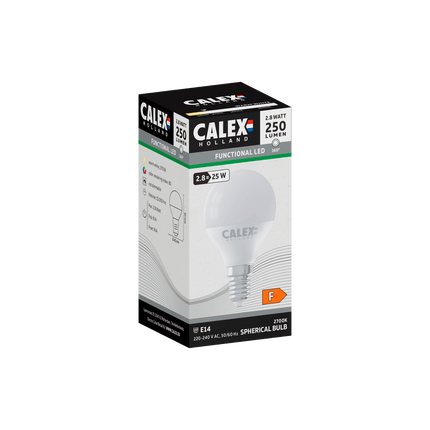 Calex SMD LED Lamp - E14 - P45 - White