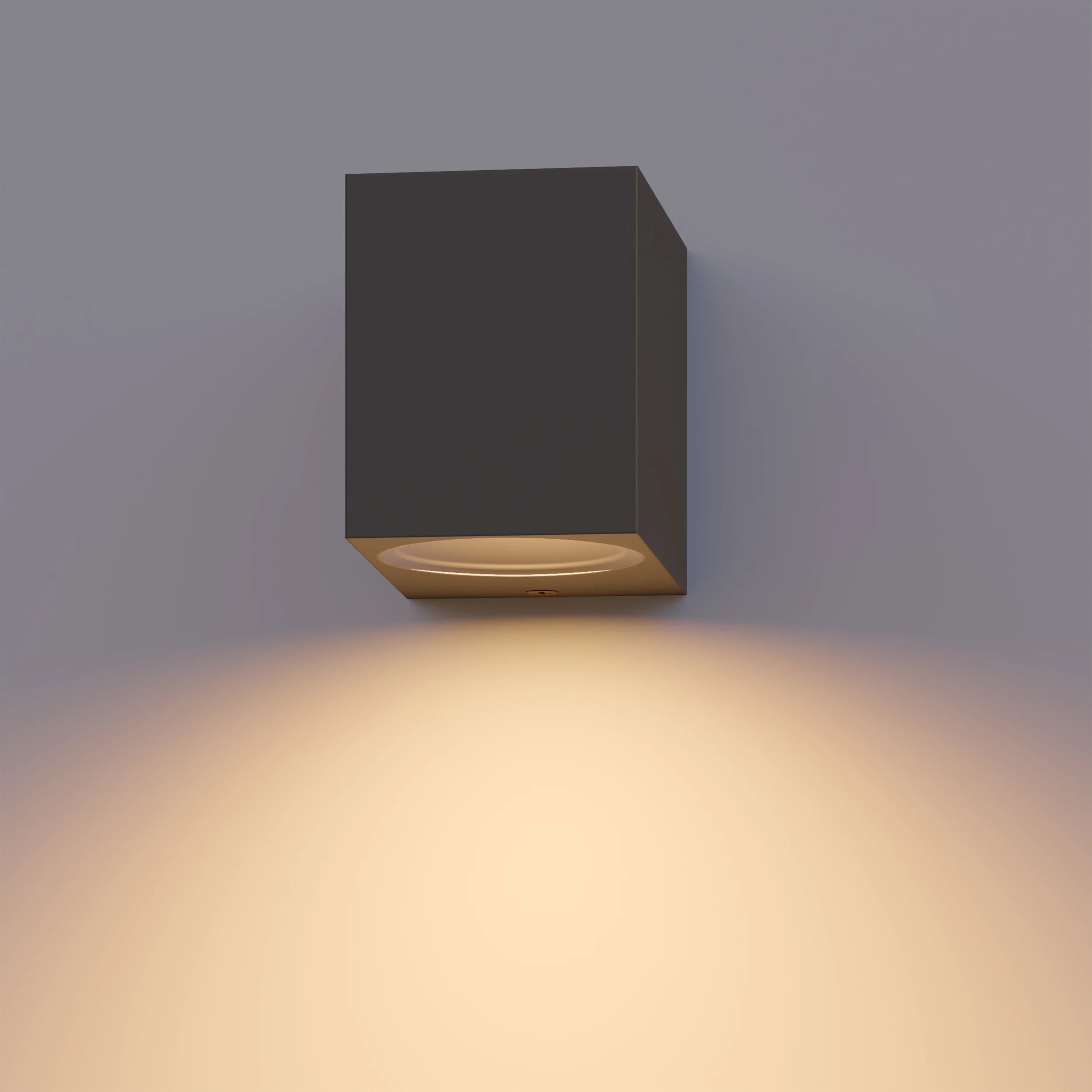 Calex Sanremo Wall Light Downlight - GU10 - Anthracite