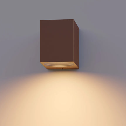 Calex Sanremo Wall Light Downlight - GU10 - Rust