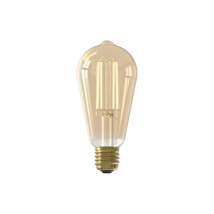 Calex Sensor Bulb - E27 - ST64 - Gold