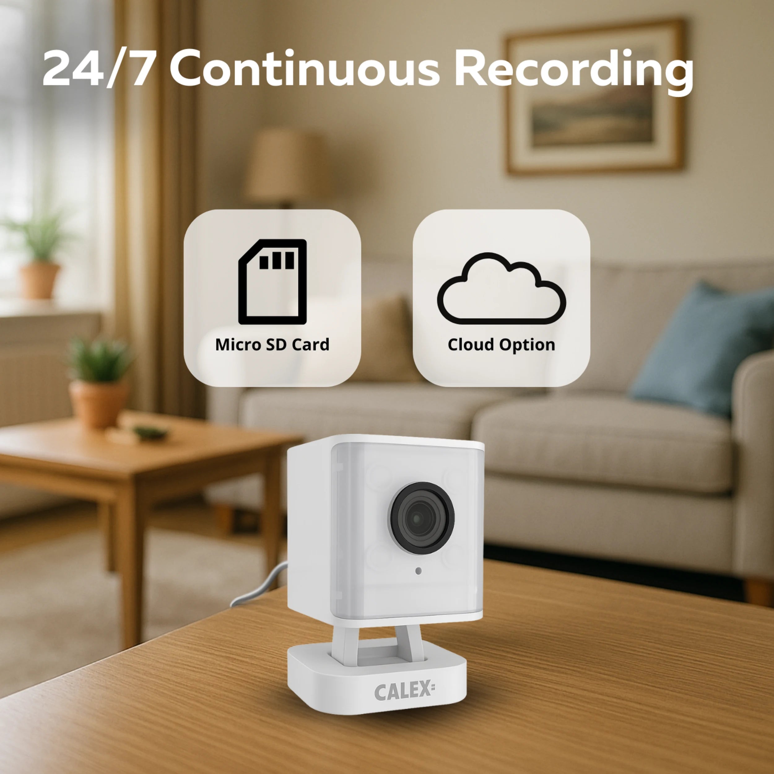 Calex Smart Indoor Camera Set