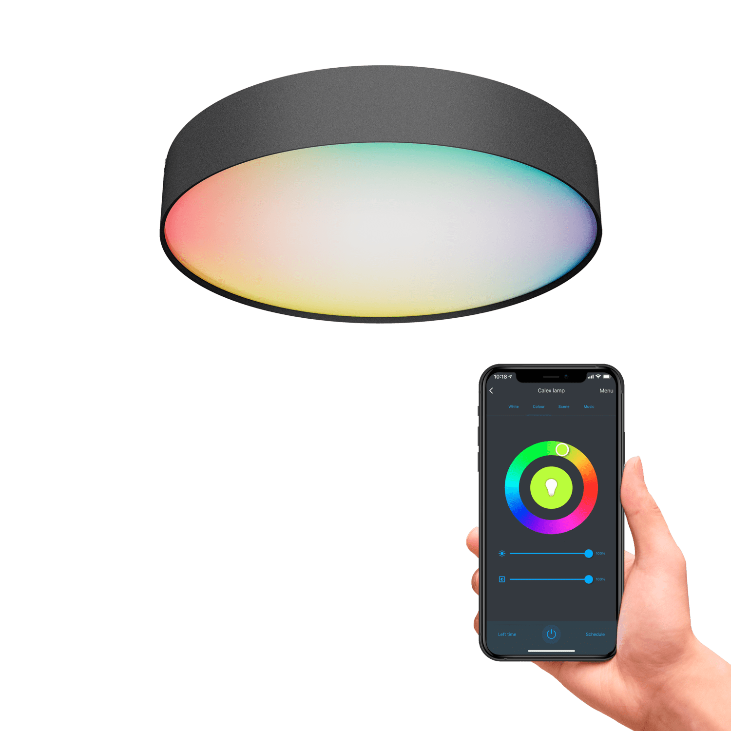 Calex Smart Ceiling Light 30cm - RGB + CCT
