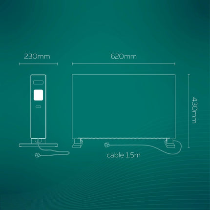 Calex Smart Convector Heater 2000W