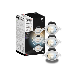 Calex Smart Downlight - 3 Pack - CCT - White