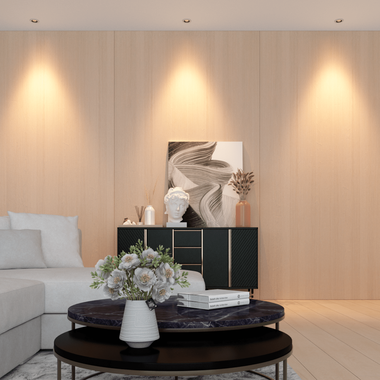 Calex Smart - Downlight - 4.9W - Black - Dimmable