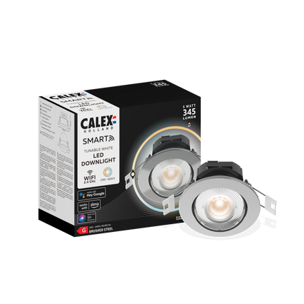 Calex Smart Downlight - CCT - Grey