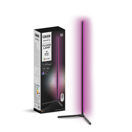 Calex Smart Floor Lamp - RGB+Warm White