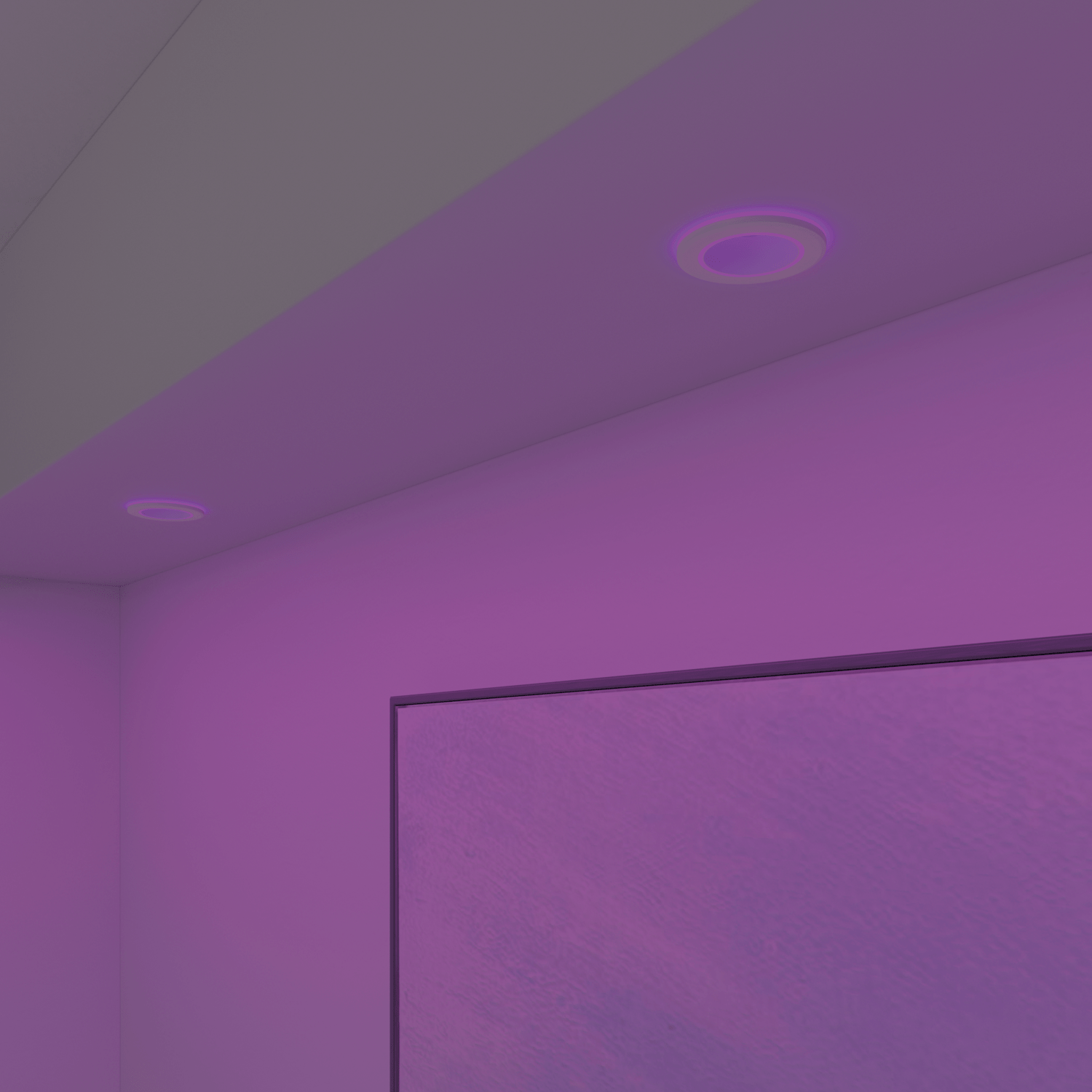 Calex Smart Halo Downlight - RGB + CCT - White