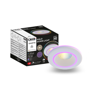 Calex Smart Halo Downlight - RGB + CCT - White