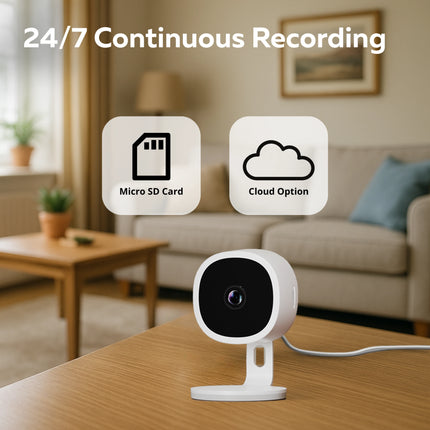 Calex Smart Indoor Camera - 2K - White