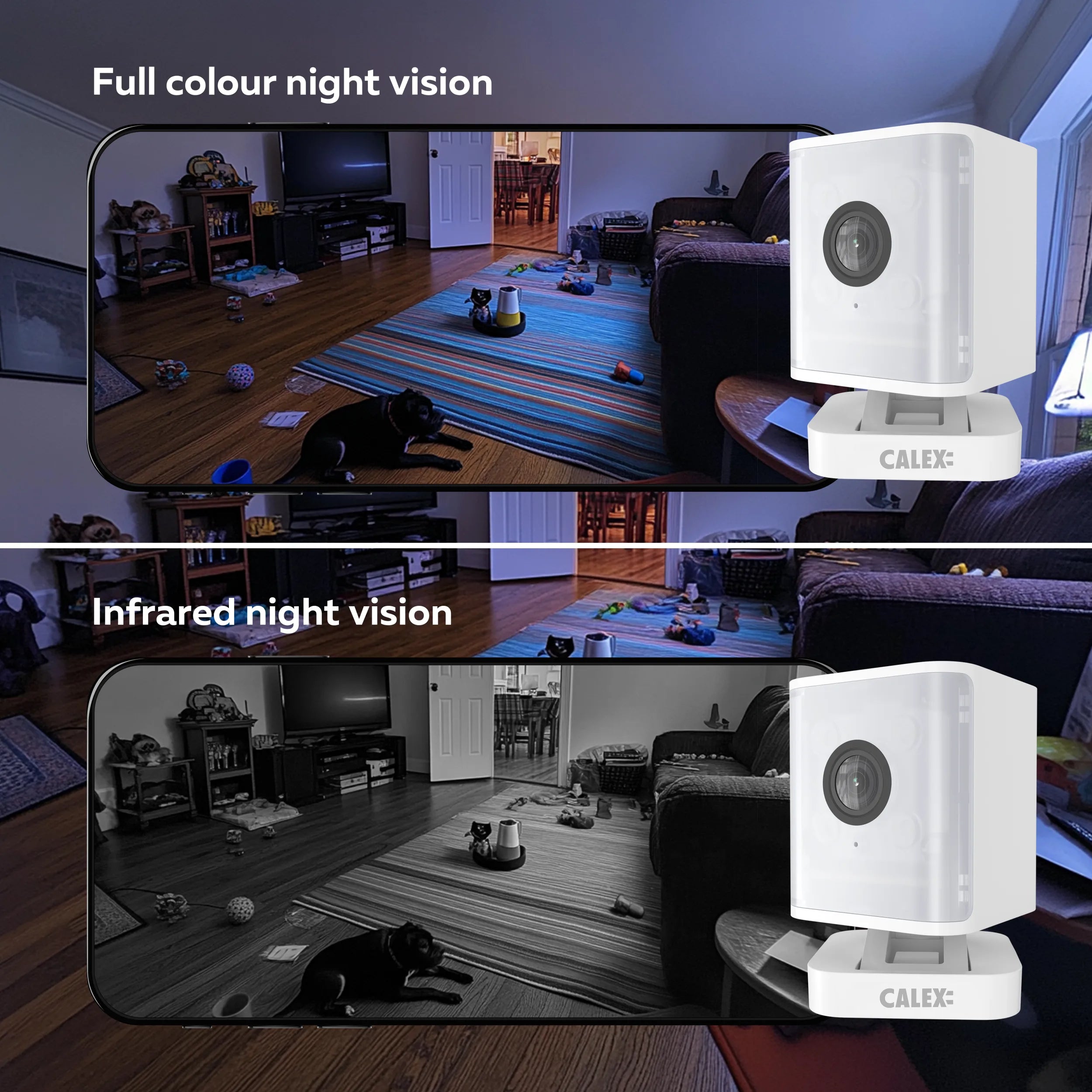 Calex Smart Indoor Camera Set
