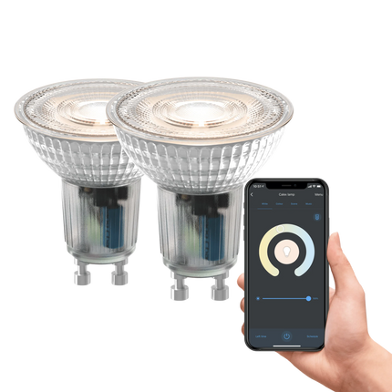 Calex Smart LED Bulb - 2 Pack - GU10 - CCT