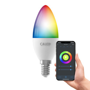 Calex Smart LED Bulb - E14 - B35 - RGB + CCT