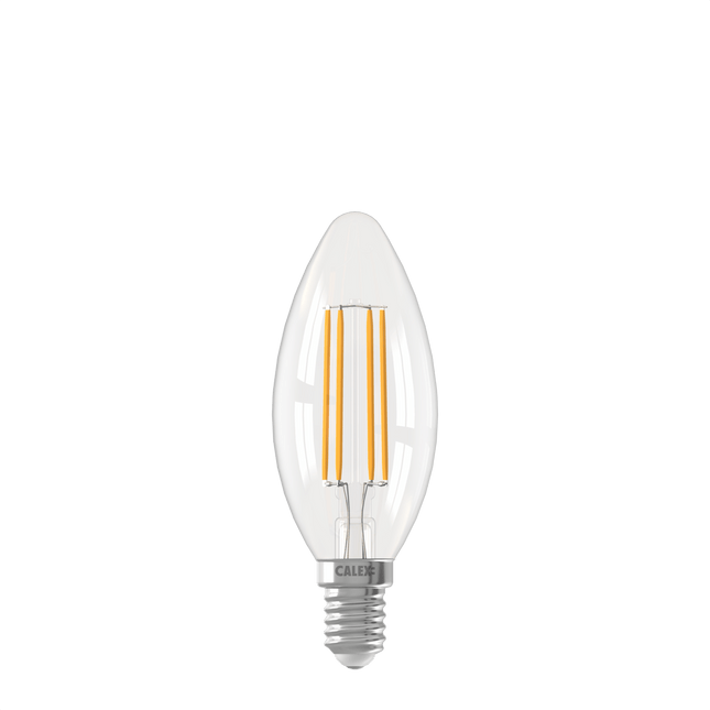 Calex Smart LED Bulb - E14 - Filament - B35 - Clear