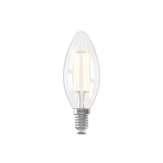 Calex Smart LED Bulb - E14 - Filament - B35 - Clear