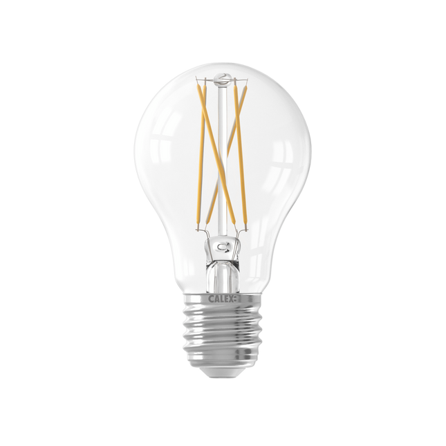 Calex Smart LED Bulb - Filament - E27 - A60 - Clear - 7W