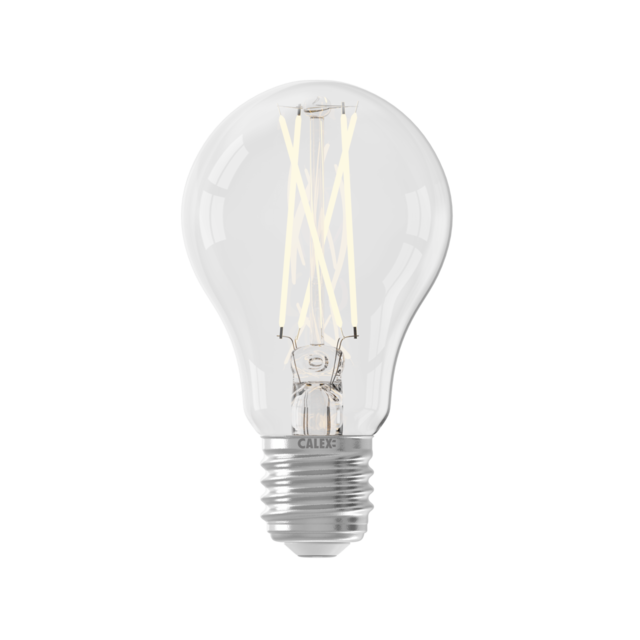 Calex Smart LED Bulb - Filament - E27 - A60 - Clear - 7W