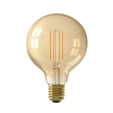 Calex Smart LED Bulb - Filament - E27 - G95 - Gold - 7W - Dimmable