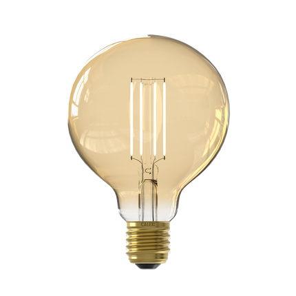 Calex Smart LED Bulb - Filament - E27 - G95 - Gold - 7W - Dimmable