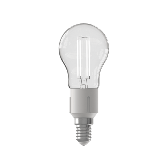 Calex Smart LED Bulb - Filament - P45 - Clear - E14 - 4.5W - CCT