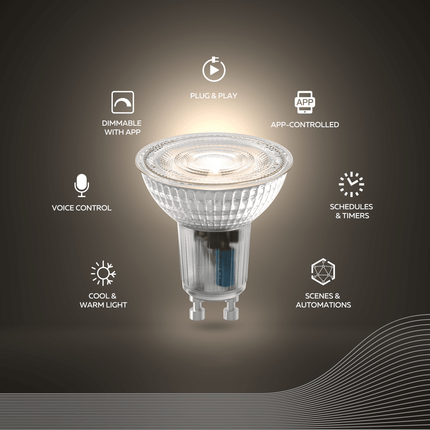 Calex Smart LED Bulb - GU10 - CCT
