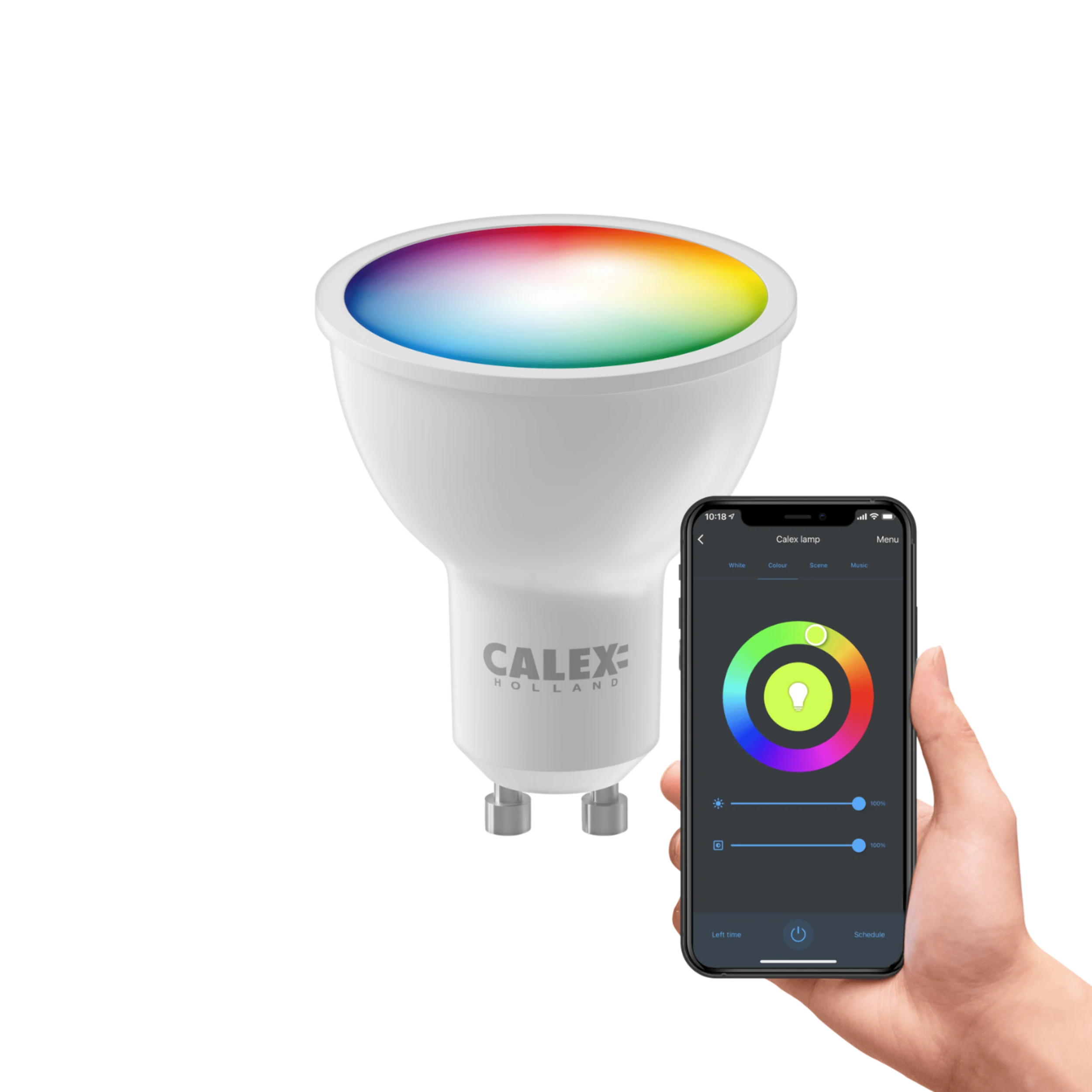 Calex Smart LED Bulb - GU10 - RGB + CCT