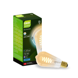 Calex Smart LED Bulb Mesh - E27 - ST64 - CCT - Gold