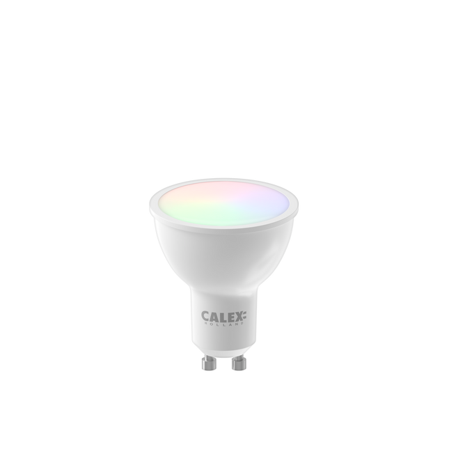 Calex Smart LED Lamp - Reflector - GU10 - 4.9W - RGB - Dimmable
