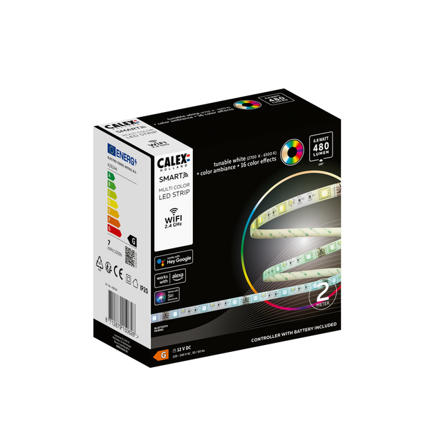 Calex Smart LED Strip - 2m - RGB + CCT