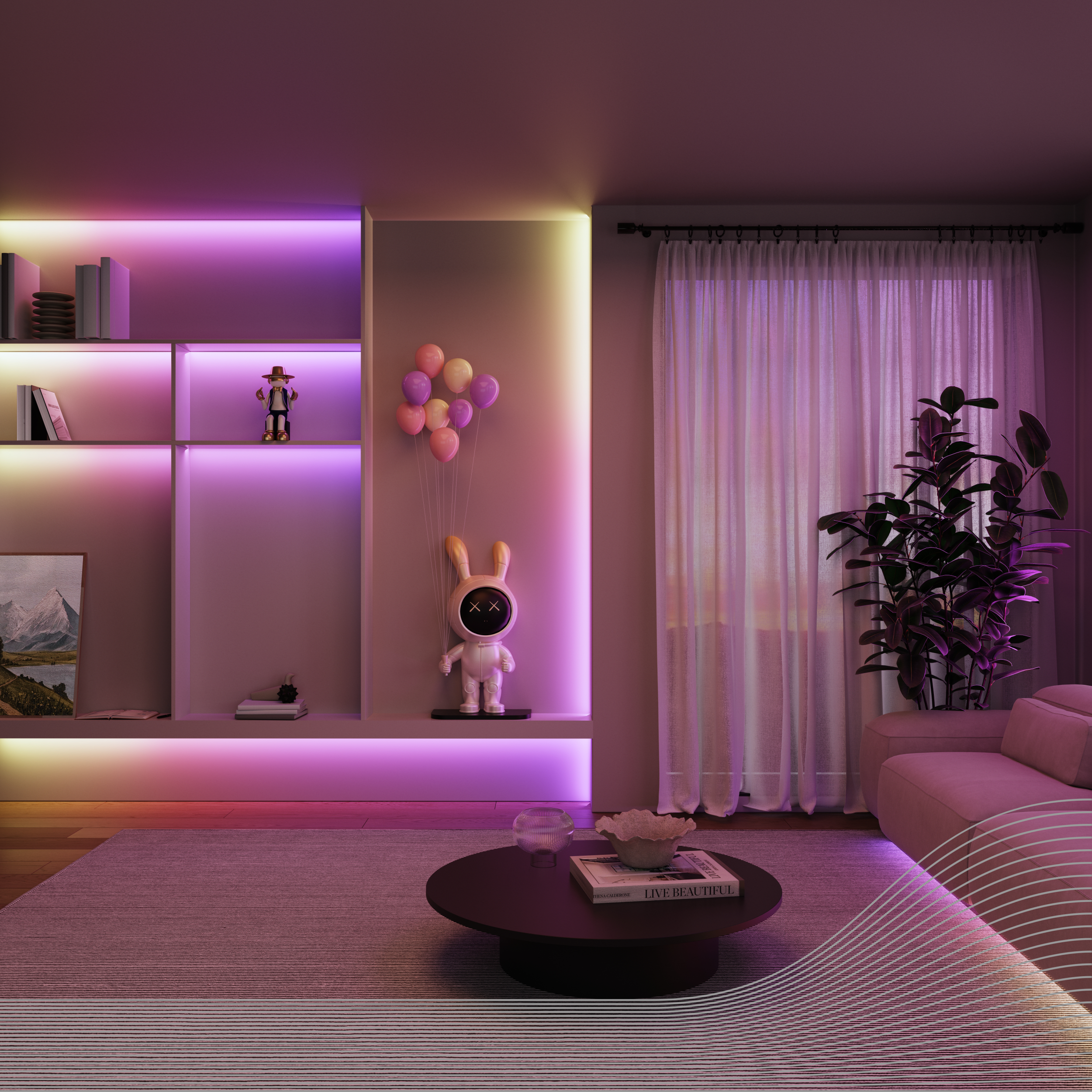 Calex Smart Microled Strip Light - 5M - RGBIC + CCT