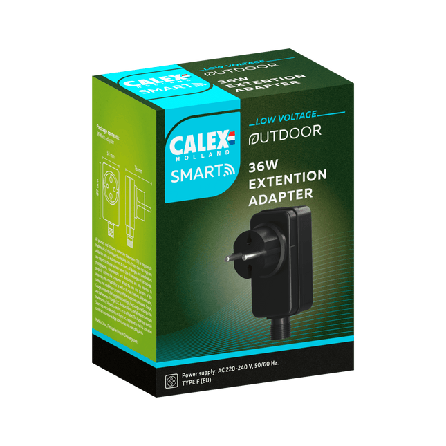 Calex Smart Outdoor Adapter - Black