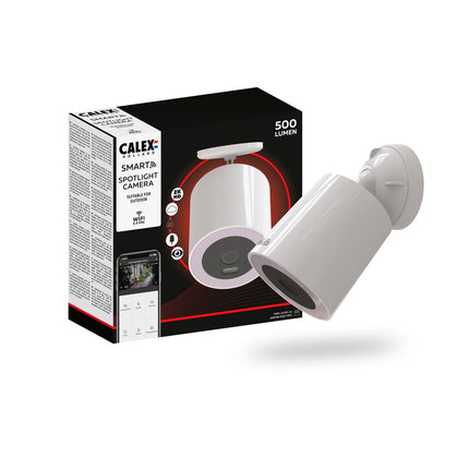 Calex Smart Outdoor Camera - 2K - White
