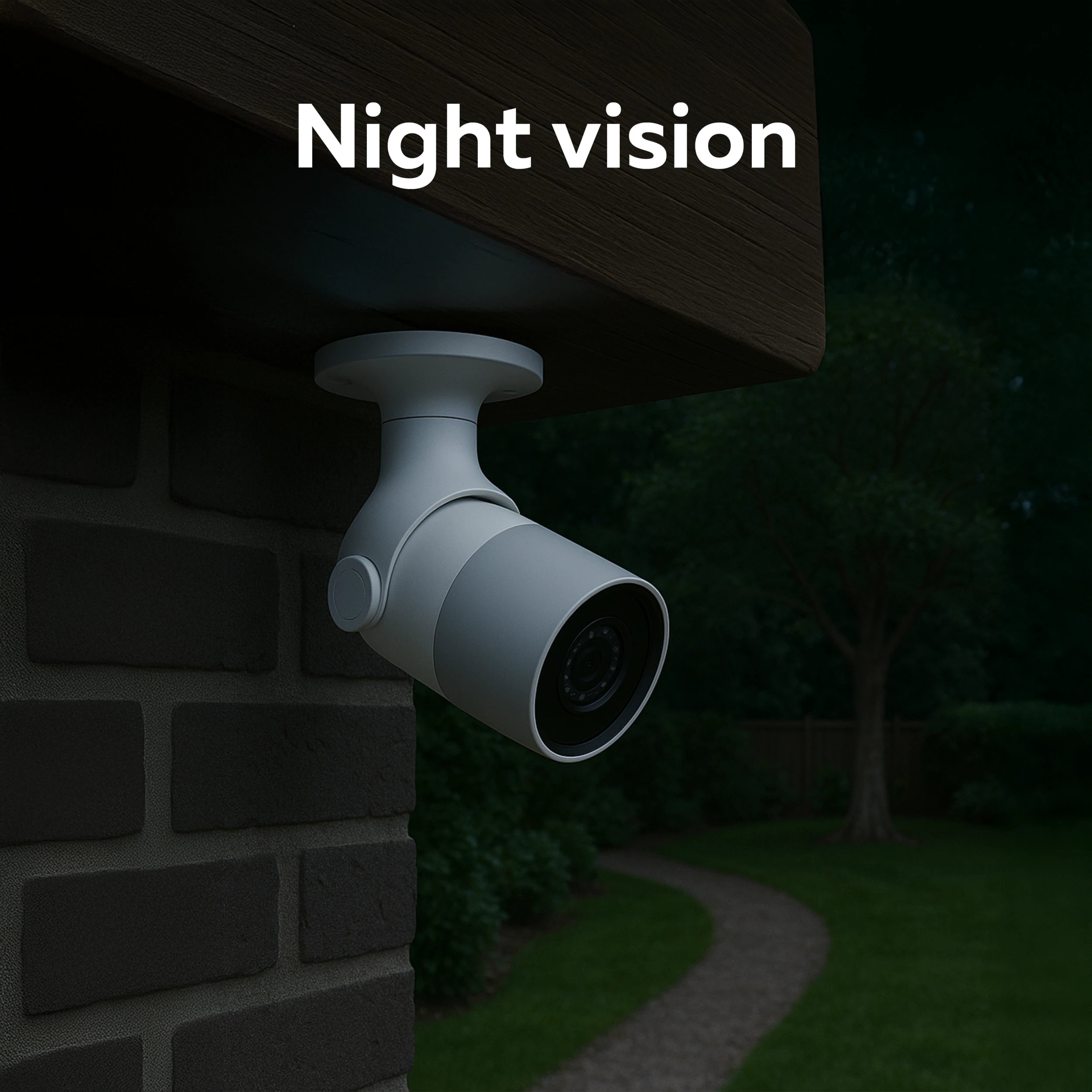 Calex Smart Outdoor Camera - IP65 - White