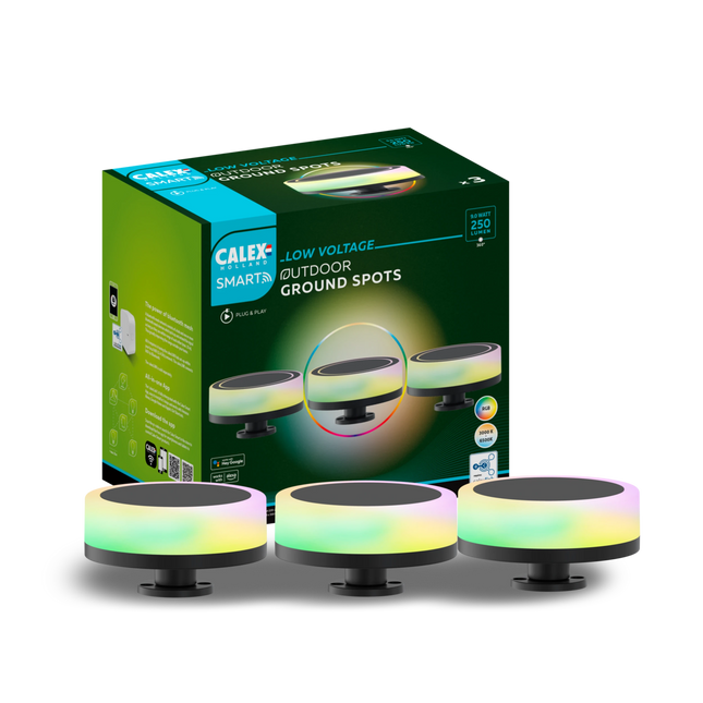 Calex Smart Path Lighting 24v - 3 Pack - RGB + CCT