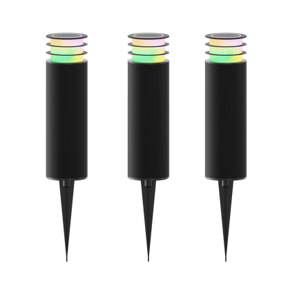 Calex Smart Pedestal Lamp 24v - 3 Pack - RGB + CCT