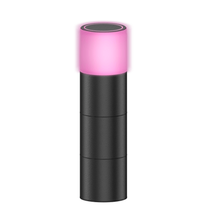 Calex Smart Pedestal Light - RGB + CCT - Black